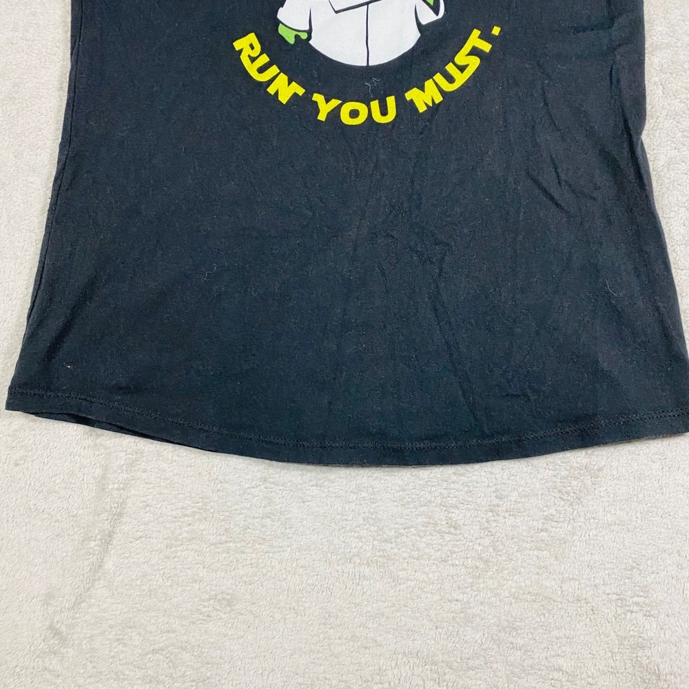 Next Level Star Wars Baby Yoda Tank Top Womens Large Black Fit You Seek Run Must - Picture 4 of 11